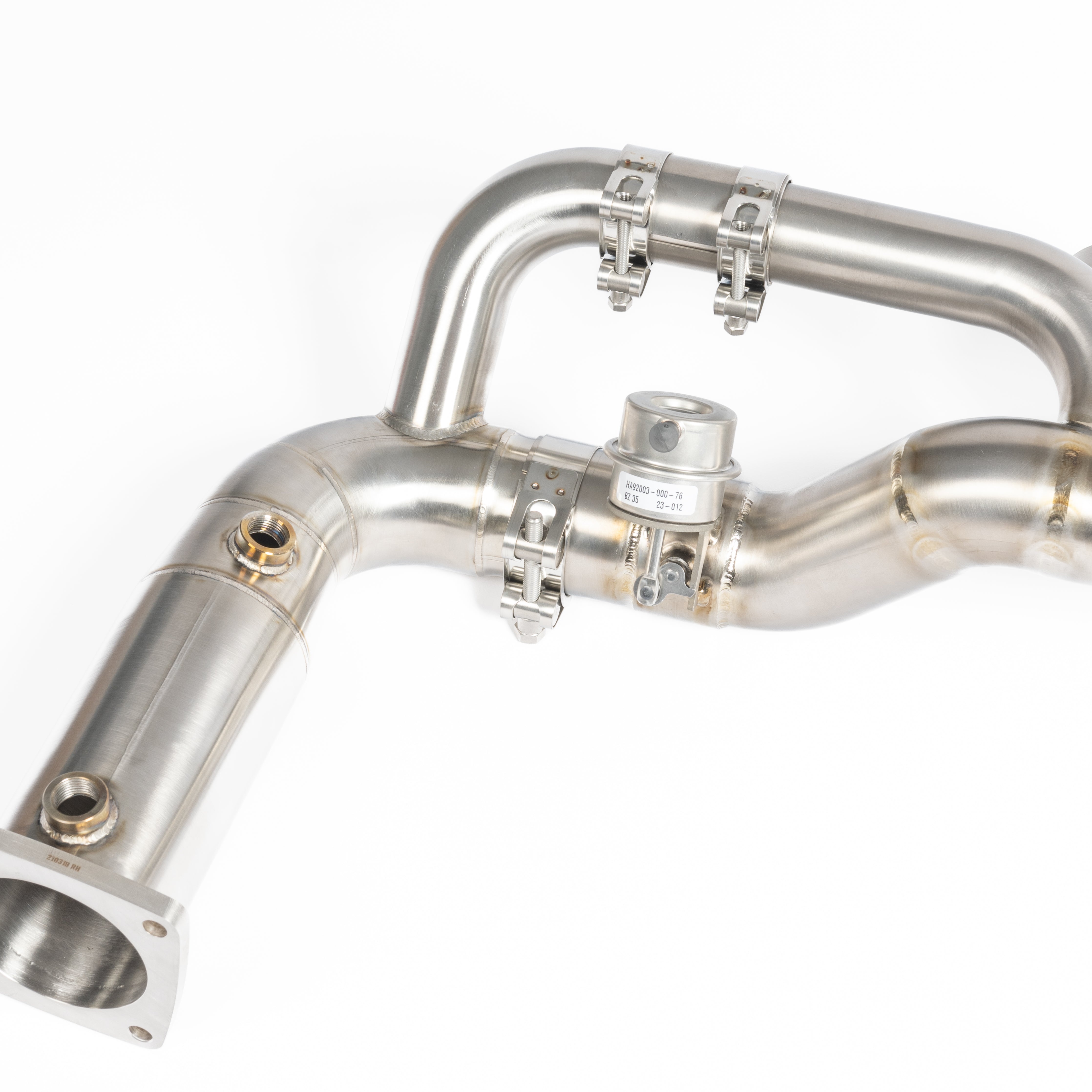 TITANIUM VALVED RACE PIPE (CAT DELETE)