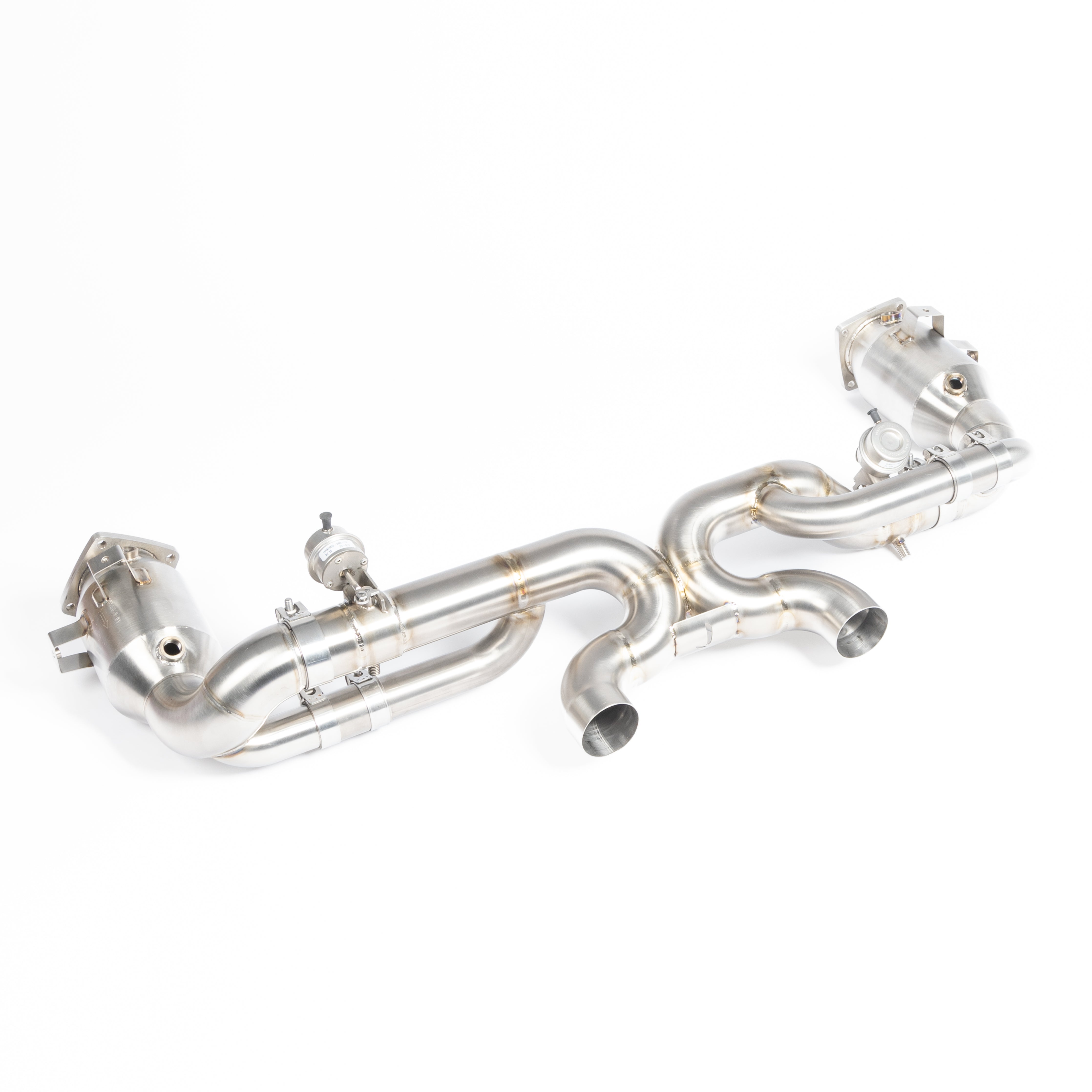 TITANIUM VALVED RACE PIPE (RACE CATS)