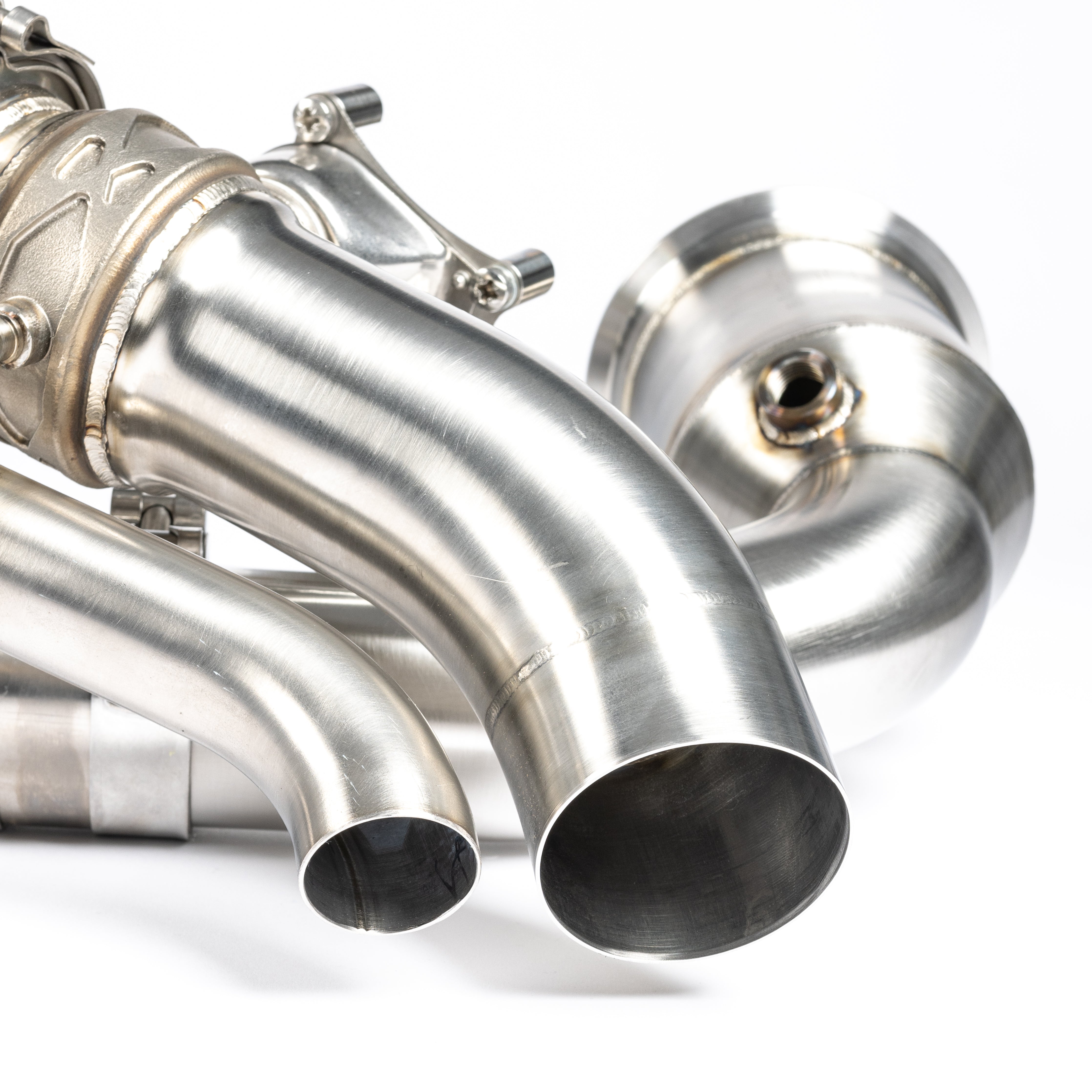 TITANIUM RACE PIPE (VALVED / RACE CATS)