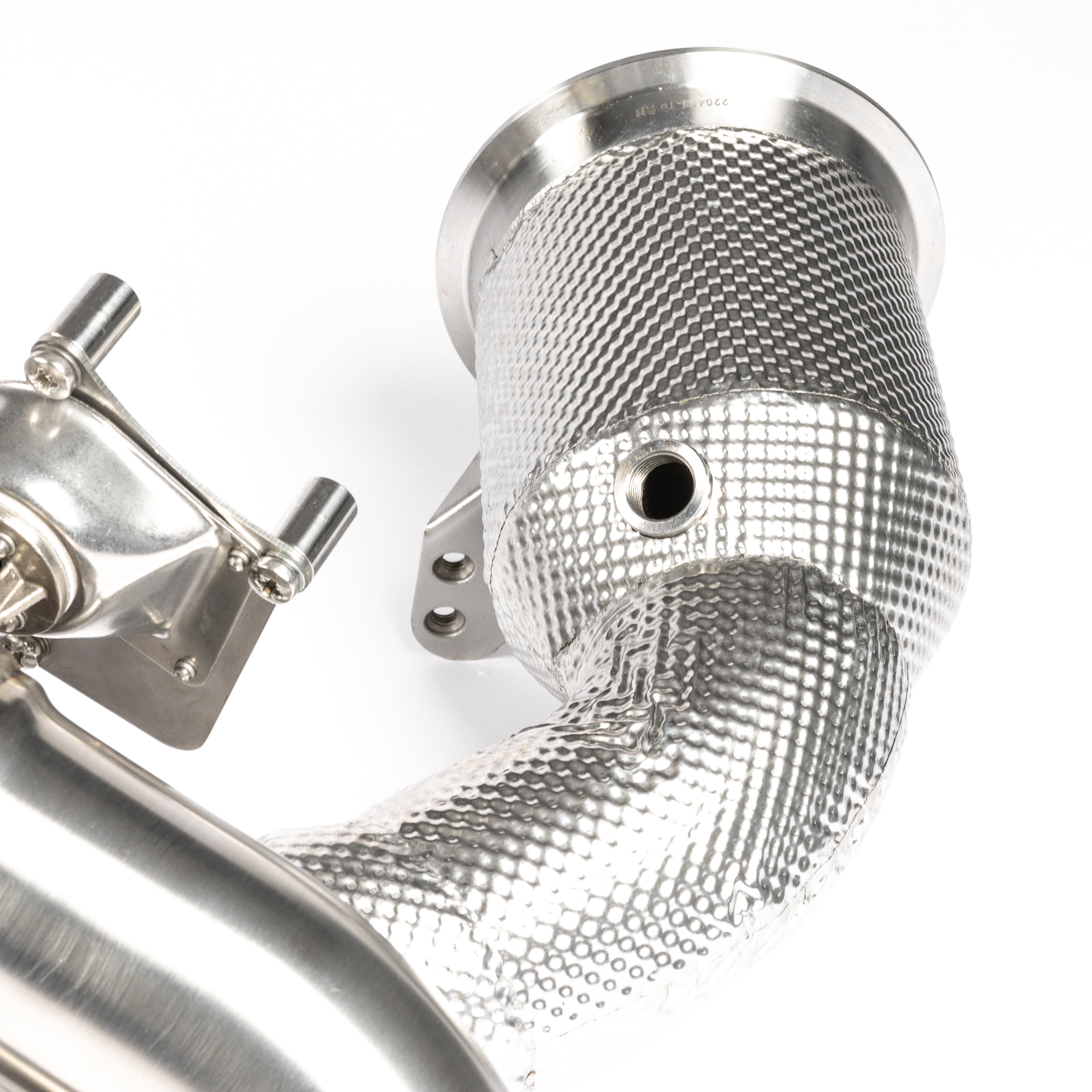 TITANIUM RACE PIPE (VALVED / HEAT SHIELDED RACE CATS)