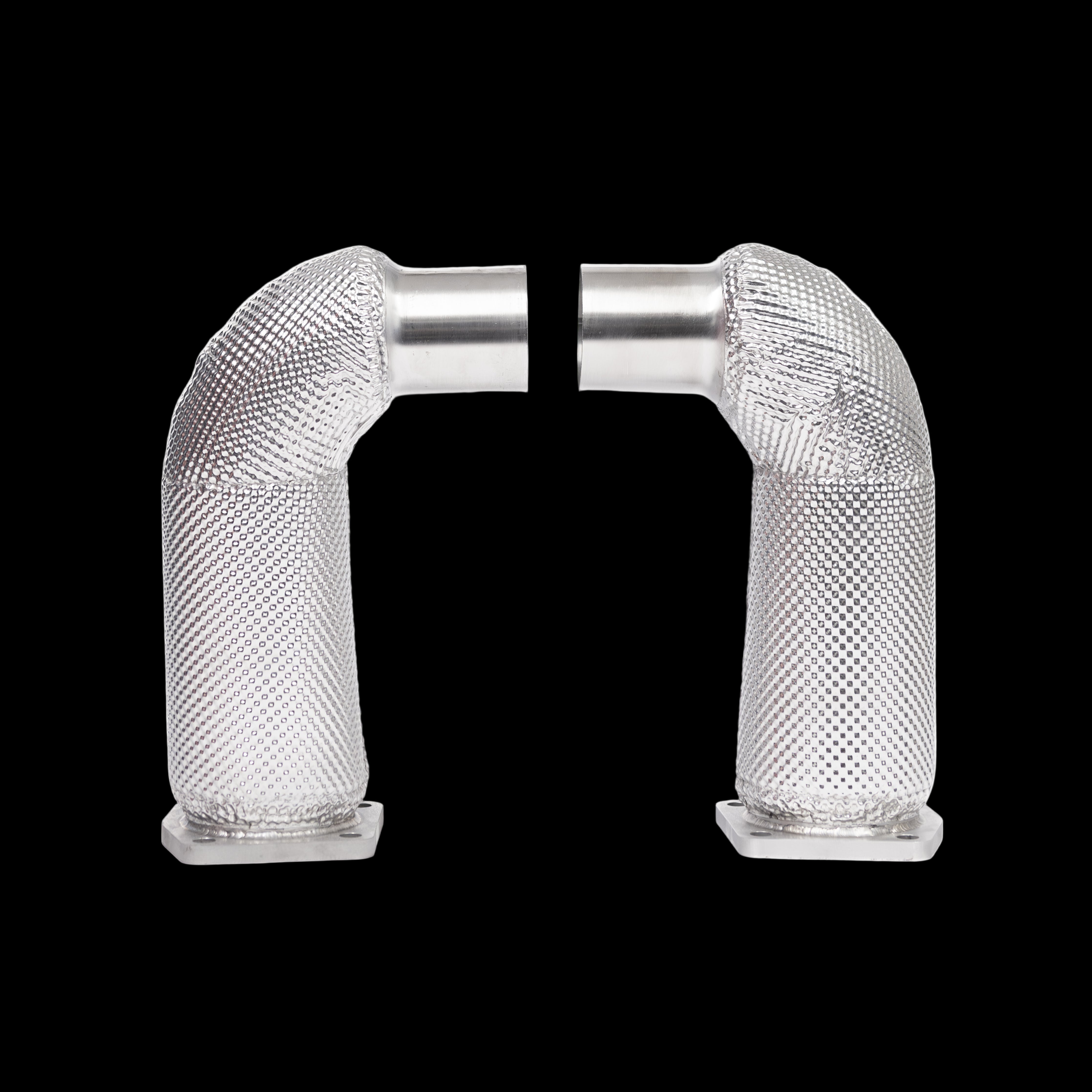 (BF) (991 TURBO) INCONEL CAT DELETES (HEAT SHIELDED)