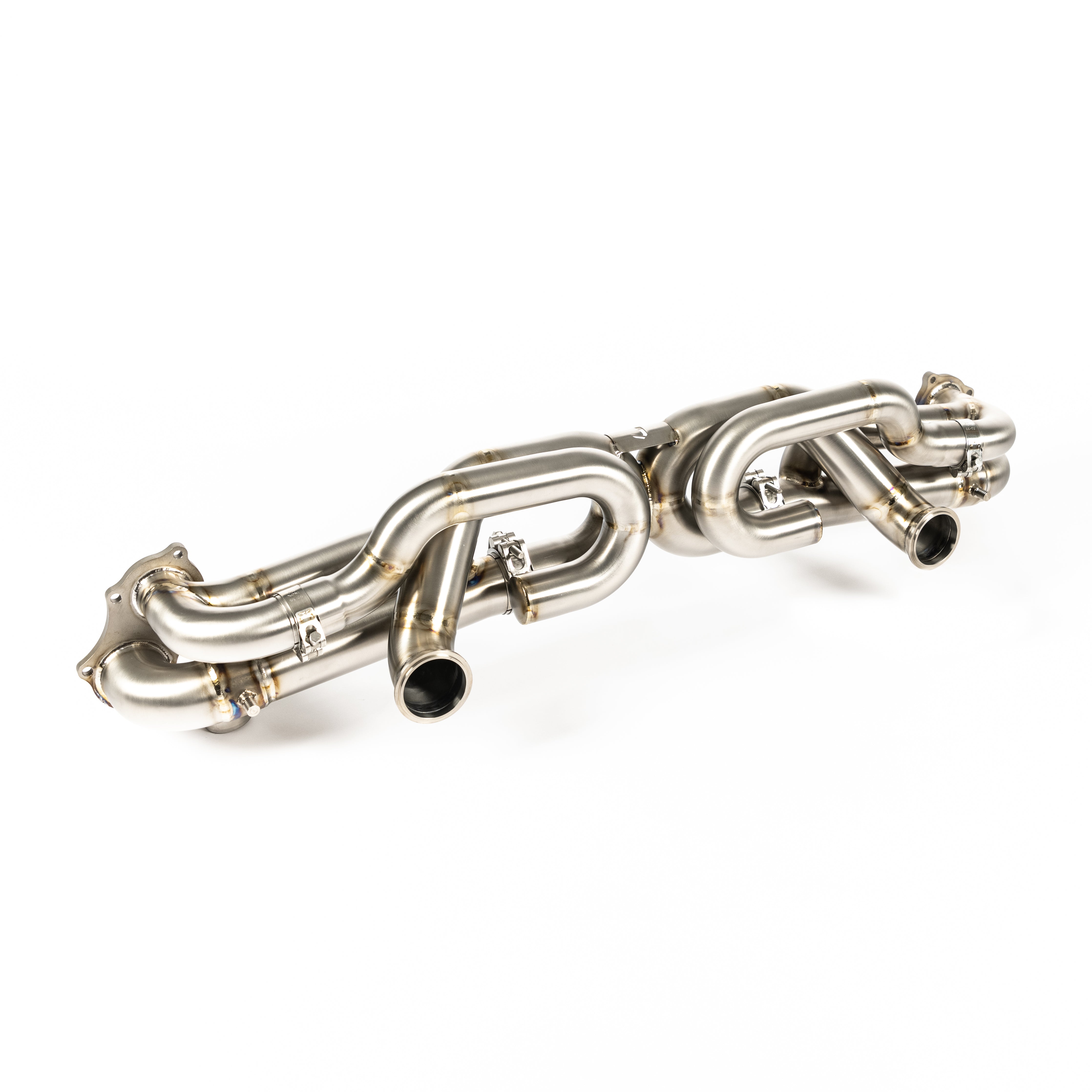 TITANE NON SILENCIEUX VALVED RACE PIPE (INCONEL ROLLED TIPS)