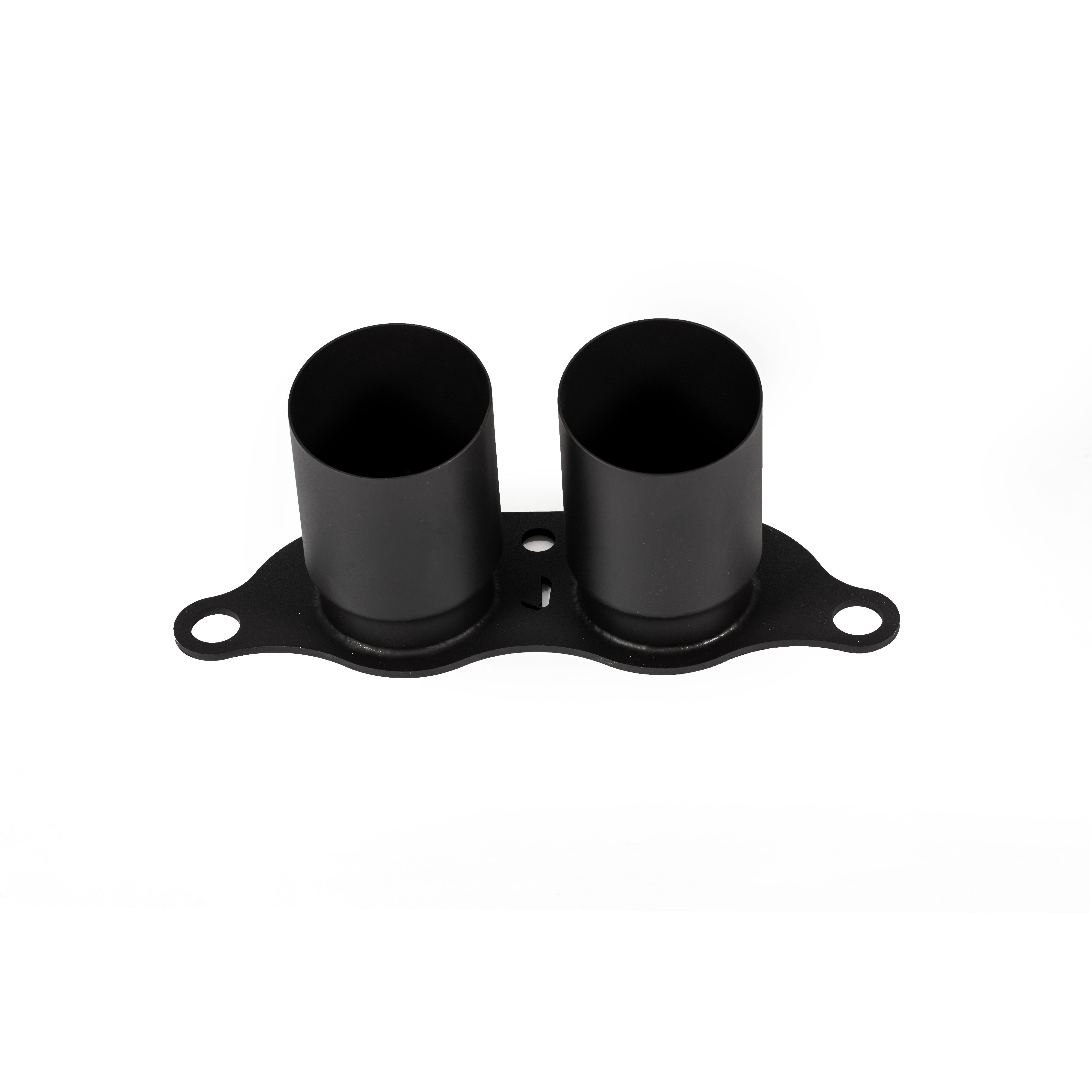 TITANIUM EXHAUST TIPS (STRAIGHT - BLACK COATED)