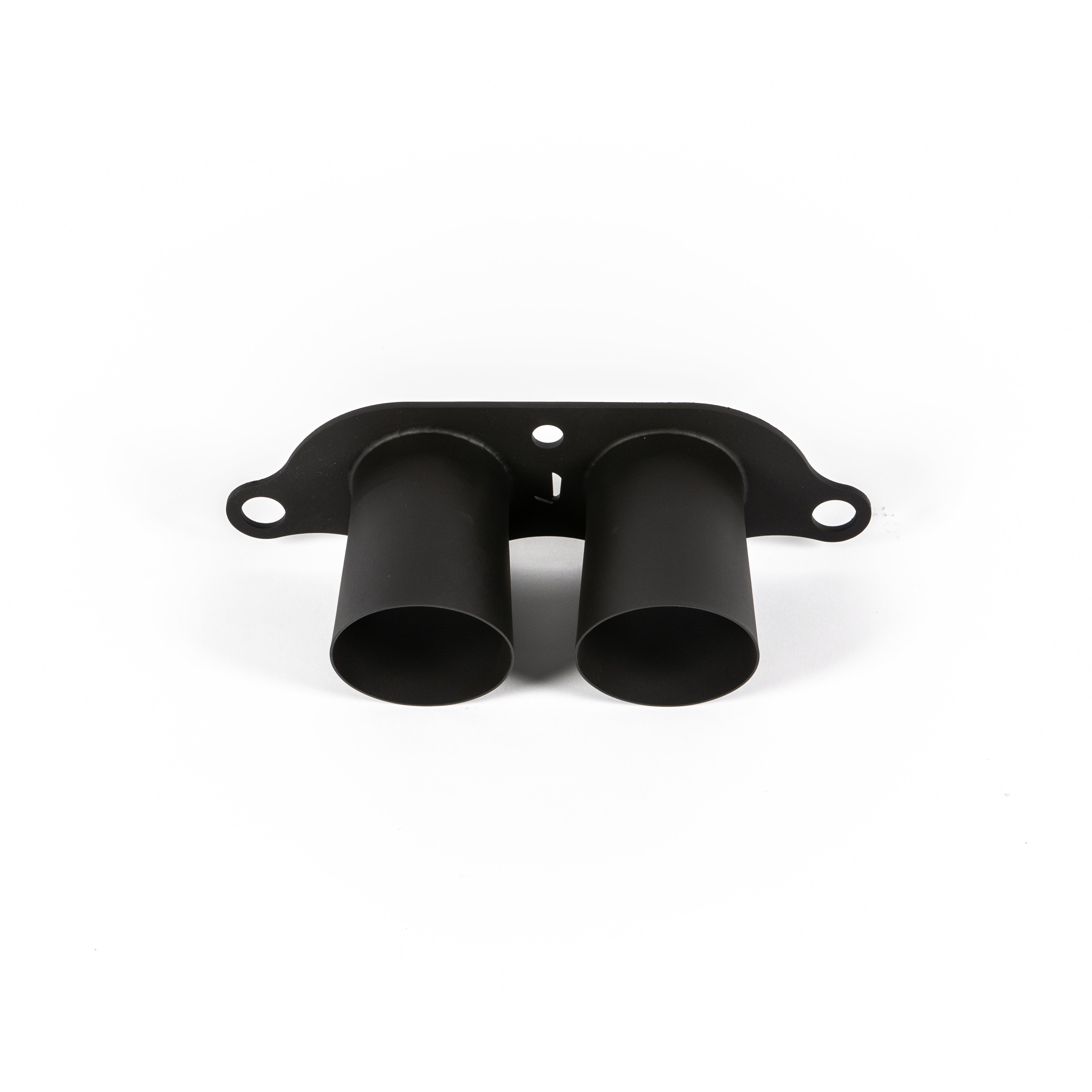 TITANIUM EXHAUST TIPS (MEGAPHONE - BLACK COATED)