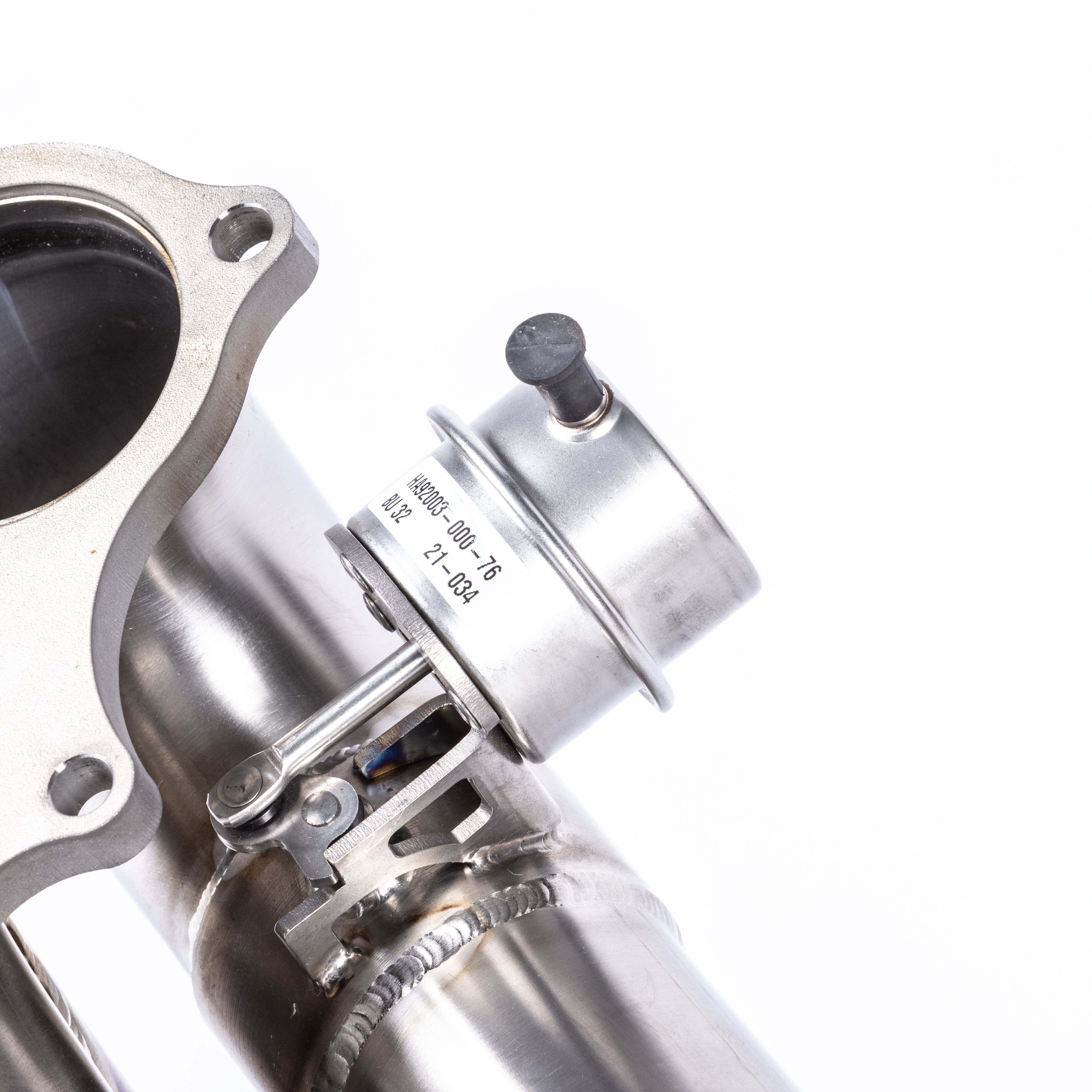 TITANE NON SILENCIEUX VALVED RACE PIPE (INCONEL ROLLED TIPS)