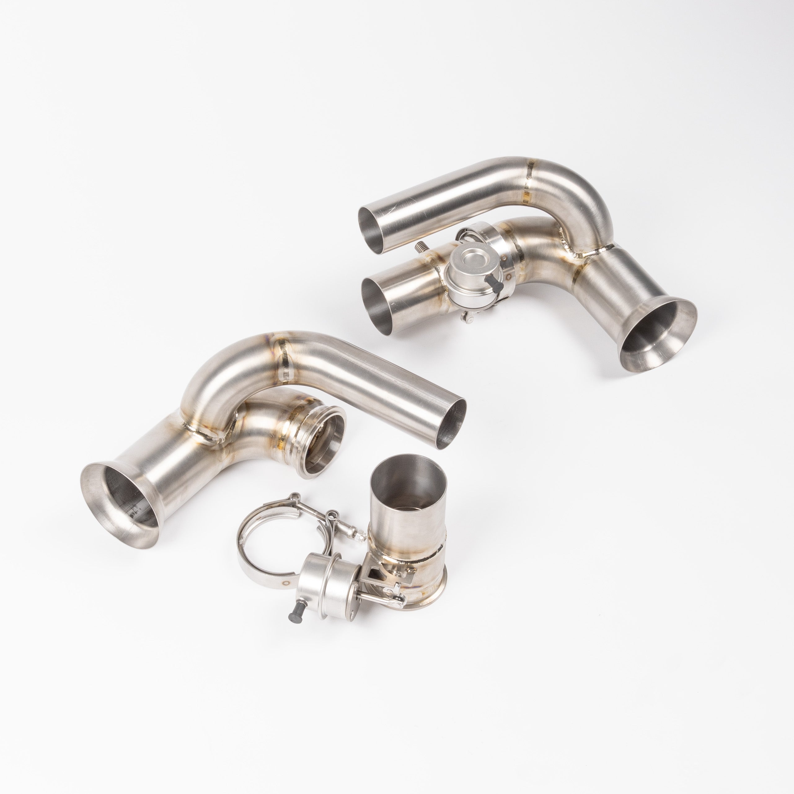 TITANIUM SIDE SILENCER BYPASS (VALVED)