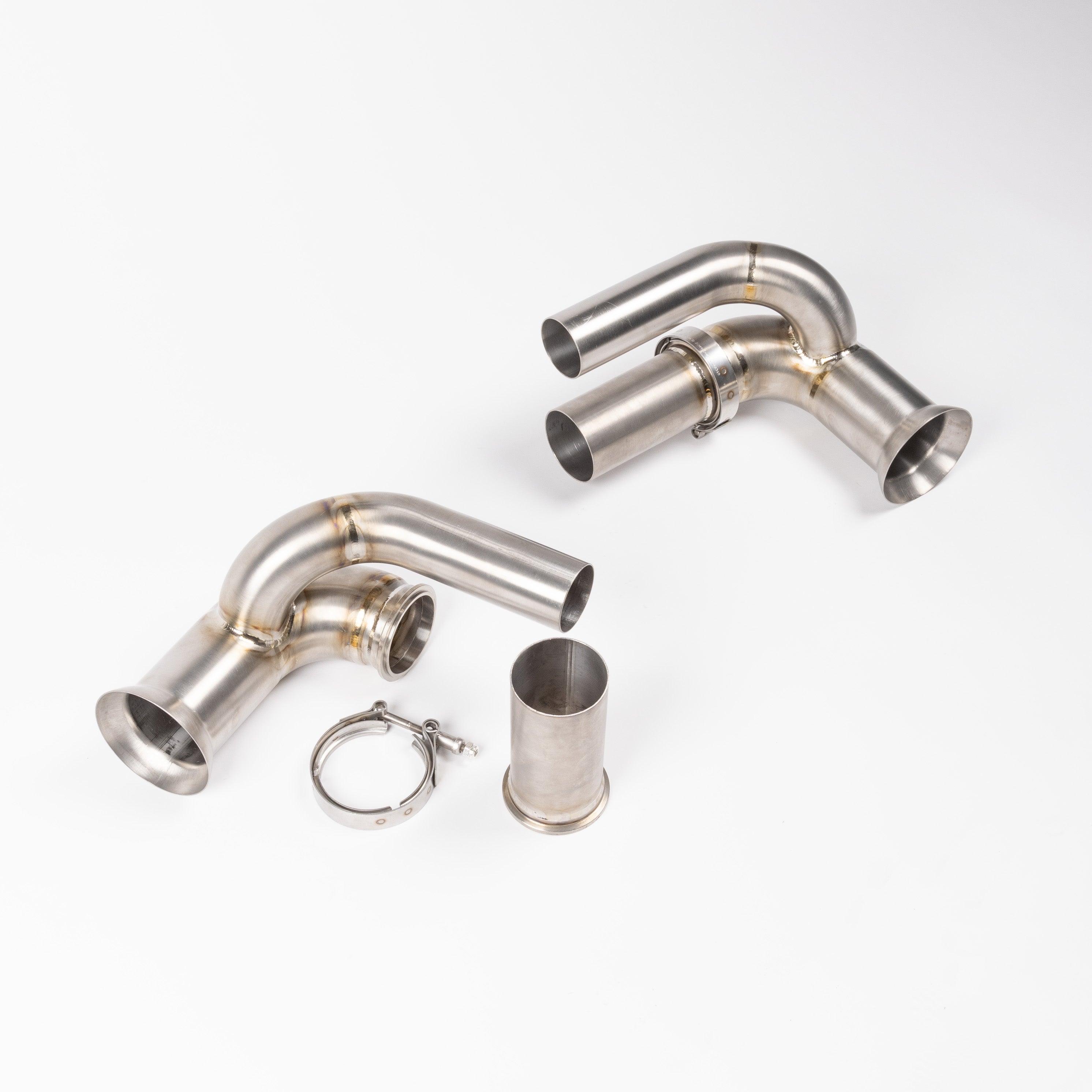 TITANIUM SIDE SILENCER BYPASS (NON VALVED)