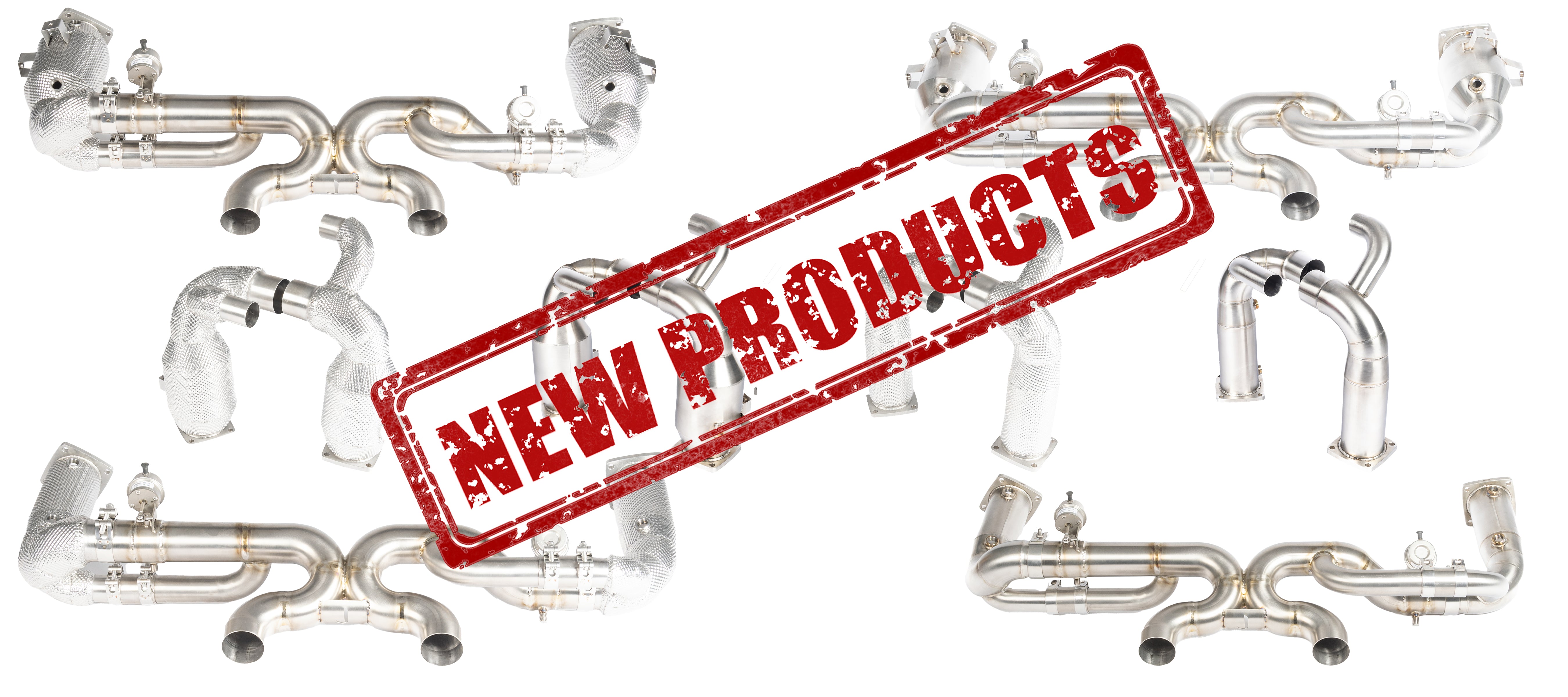 NEW PRODUCTS - 991.2 CARRERA (INCONEL CAT REPLACEMENTS & TITANIUM VALVED RACE PIPES)