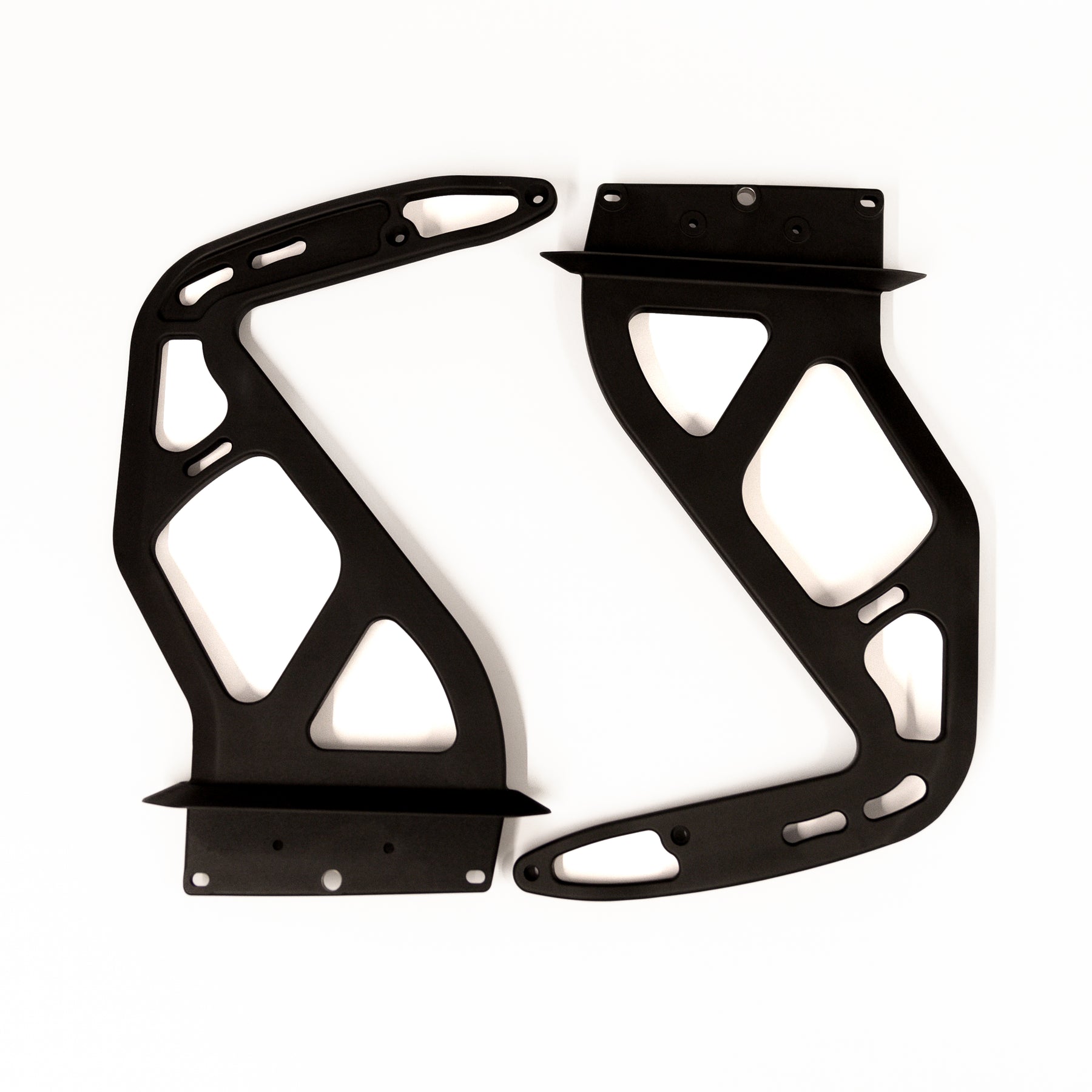 BILLET ALUMINIUM WING UPRIGHTS (BLACK)